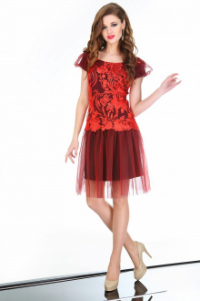 Платье LaKona 983 красный