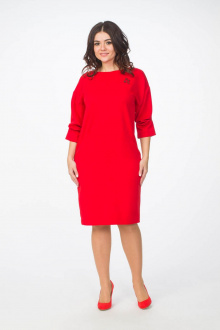 Платье Melissena 832 красный