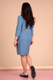 Платья Liona Style 623 голубой