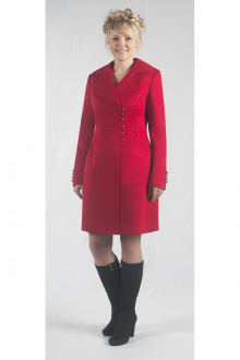 Женское пальто Zlata 1516A красный