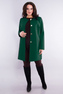 Женское пальто DaLi 340 зелень