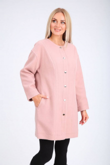 Женское пальто Ollsy 2055 розовый