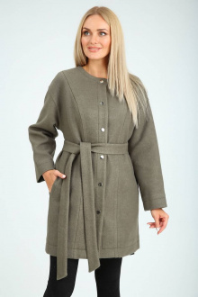 Женское пальто Ollsy 2055 хаки