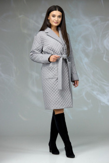 Женское пальто Angelina & Сompany 608 серый
