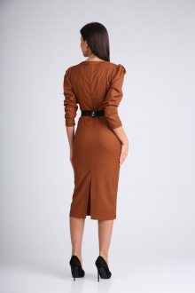 Платье SandyNa 130115 орехово-коричневый