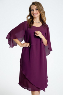 Платье TEZA 722 фиолетовый