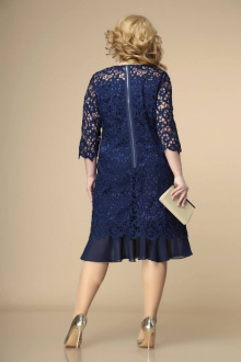 Платье Romanovich Style 1-1849 синий/кружево