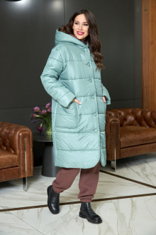 Женское пальто ANASTASIA MAK 936 мятный