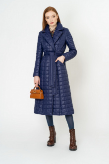 Женское пальто Elema 5-11475-1-164 сине-фиолетовый