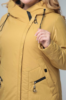 Женская куртка Shetti 2055 горчица