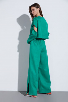 Брючный комплект Andrea Fashion 2209 зеленый