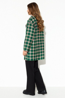 Женское пальто TEZA 3760 зеленый