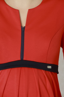 Платье для беременных Lucky mum 1158 красный