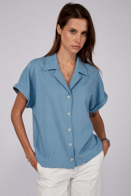 Блузы THE NAME 2252 голубой