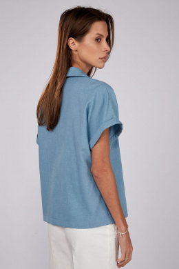 Блузы THE NAME 2252 голубой