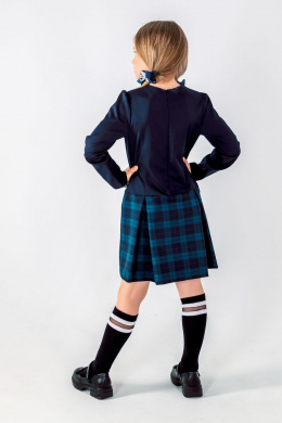 Платья и сарафаны Франтишка Ш-3215Э-22с-14-с78 темно-синий-зелёная-клетка