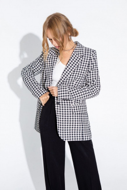 Жакеты PiRS 4585 черно-белый