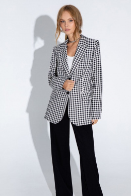 Жакеты PiRS 4585 черно-белый