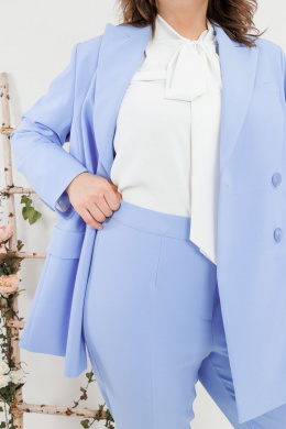 Жакеты SandyNa 13934 небесно-голубой