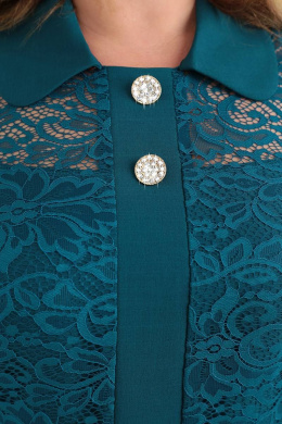 Платья Liona Style 667 изумруд