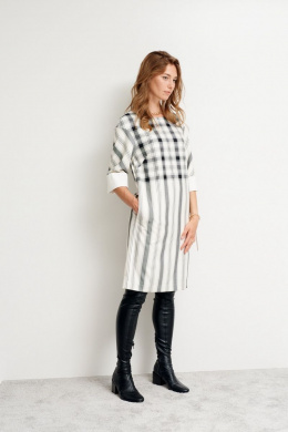 Платья Morozov Amavie 1.1984_A1_Adri клетка+полоска