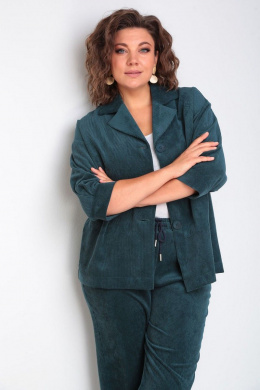 Брючные костюмы VIA-Mod 610 изумруд