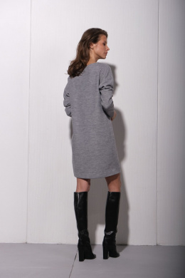 Платья Luitui R1085 серый