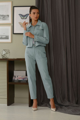 Брючные костюмы Galean Style 823.1 бирюзовый
