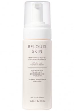 Relouis SKIN CLEAN & CARE DAILY USE MOISTURISING FOAM-MOUSSE CLEANSER