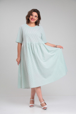 Avenue Fashion 0129 молочный+пастельно_зеленый