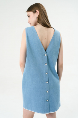 Платья LeNata 16424 голубой