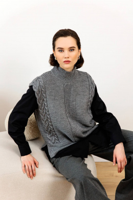 Жилеты Romgil РВ0108-ШЕ5 серый