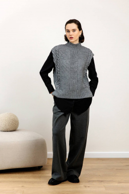 Жилеты Romgil РВ0108-ШЕ5 серый