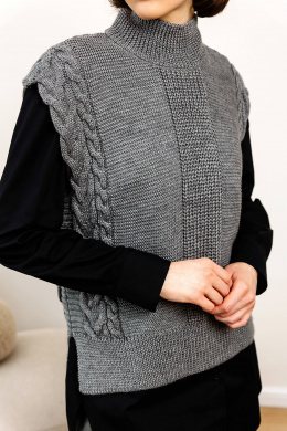 Жилеты Romgil РВ0108-ШЕ5 серый