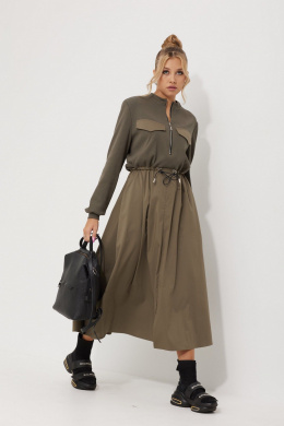 Платья AMUAR 1018 хаки