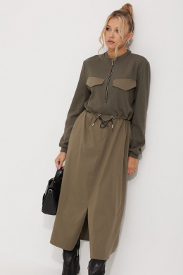 Платья AMUAR 1018 хаки