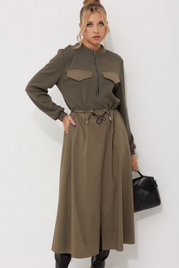 Платья AMUAR 1018 хаки