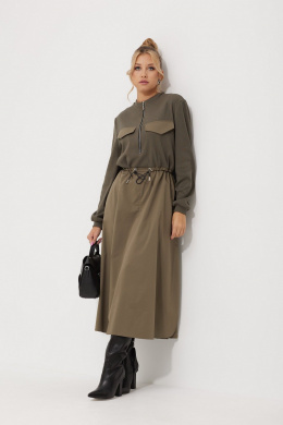 Платья AMUAR 1018 хаки