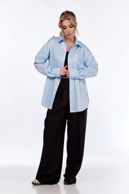 Рубашки DNM 036 голубой