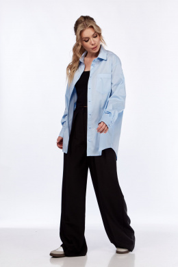 Рубашки DNM 036 голубой