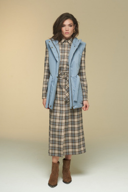 Жилеты DEVITA 4016 голубой