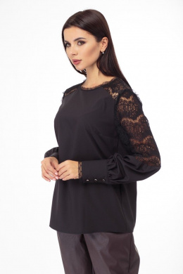 Блузы Anelli 845 черный