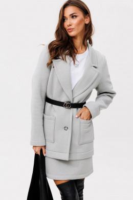 Юбочные костюмы GO F7095\29-01.164 пепел