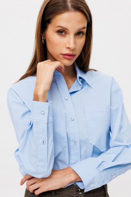 Блузы THE NAME 2346 голубой