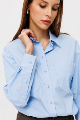 Блузы THE NAME 2346 голубой