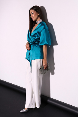 Брючные костюмы LM К5010 бирюза