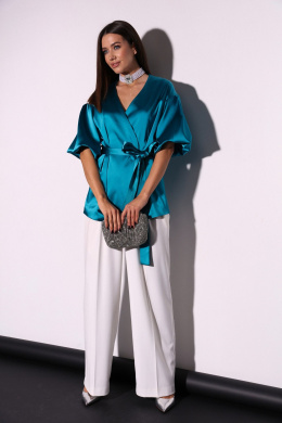 Брючные костюмы LM К5010 бирюза