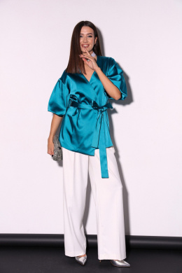 Брючные костюмы LM К5010 бирюза