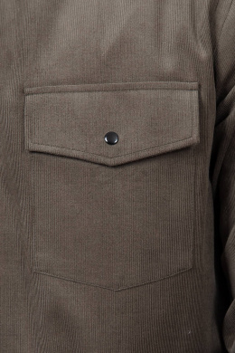 Рубашки с длинным рукавом Nadex 01-093412/201-24 пыльно-оливковый