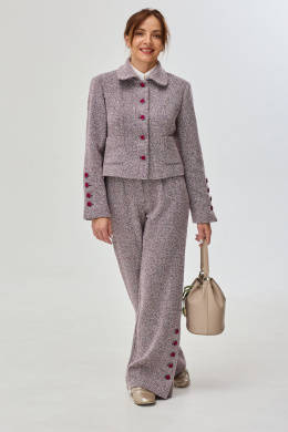 Брючные костюмы DOV 5 фиолетово-бордовый